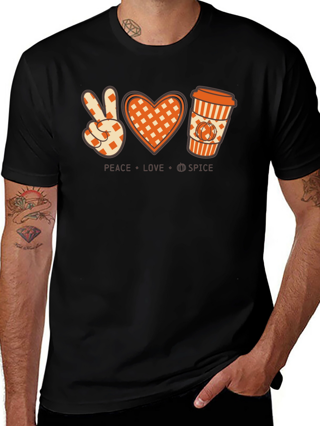 Peace Love Spice Graphic T-Shirt