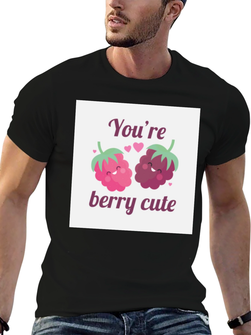 Cute Berry Pun T-Shirt - Youre Berry Cute