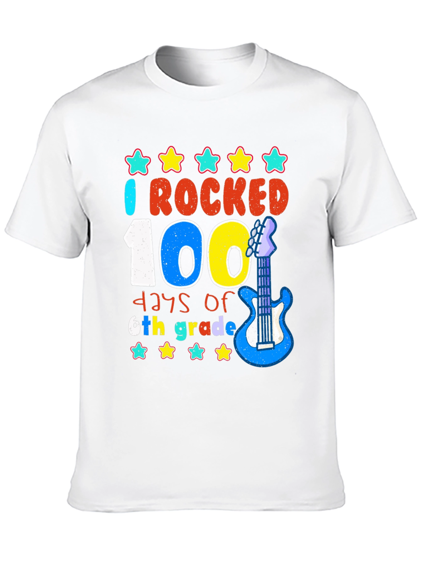 I Rocked 100 Days of 6th Grade T-Shirt