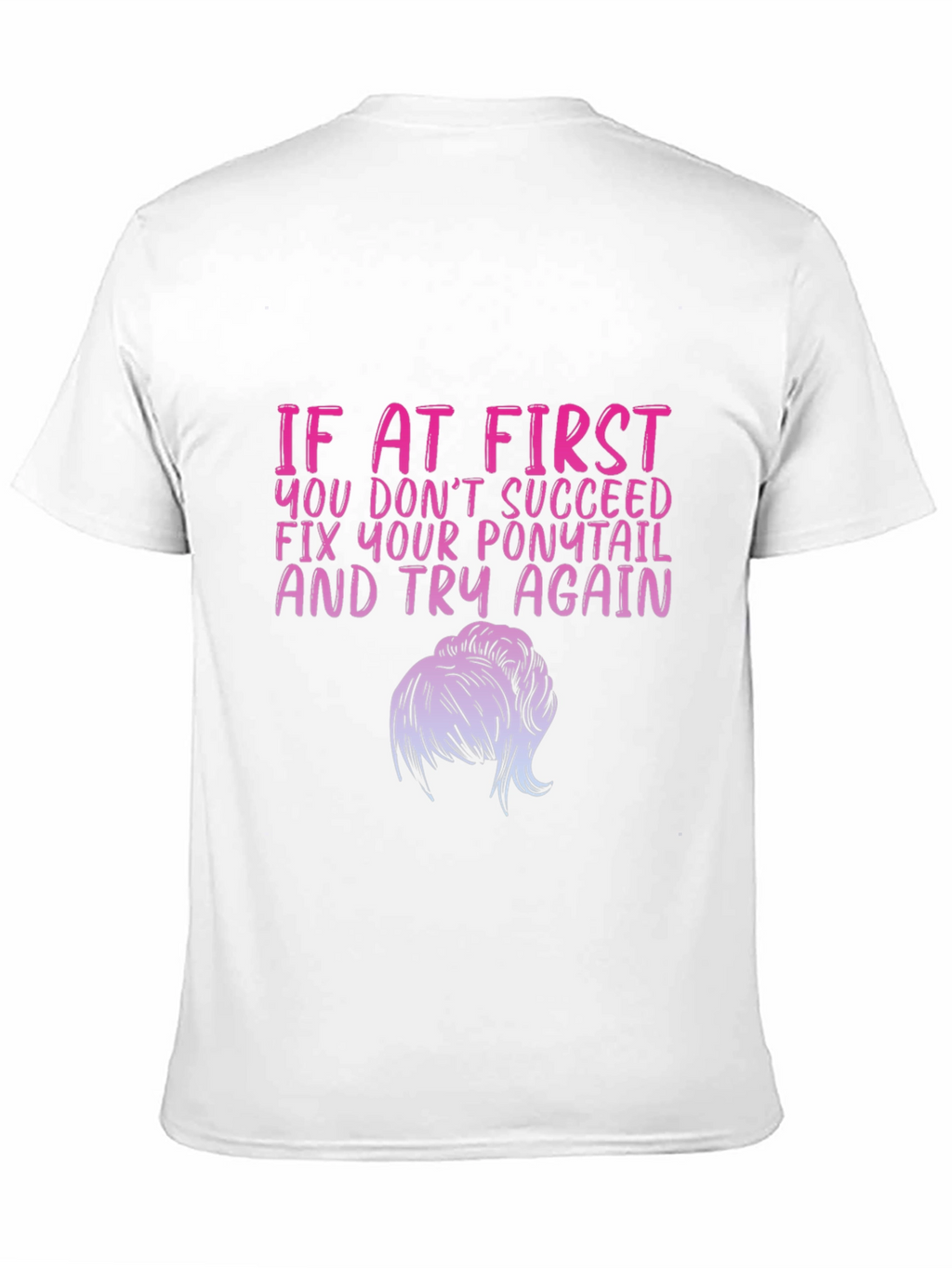 Fix Your Ponytail Graphic Tee