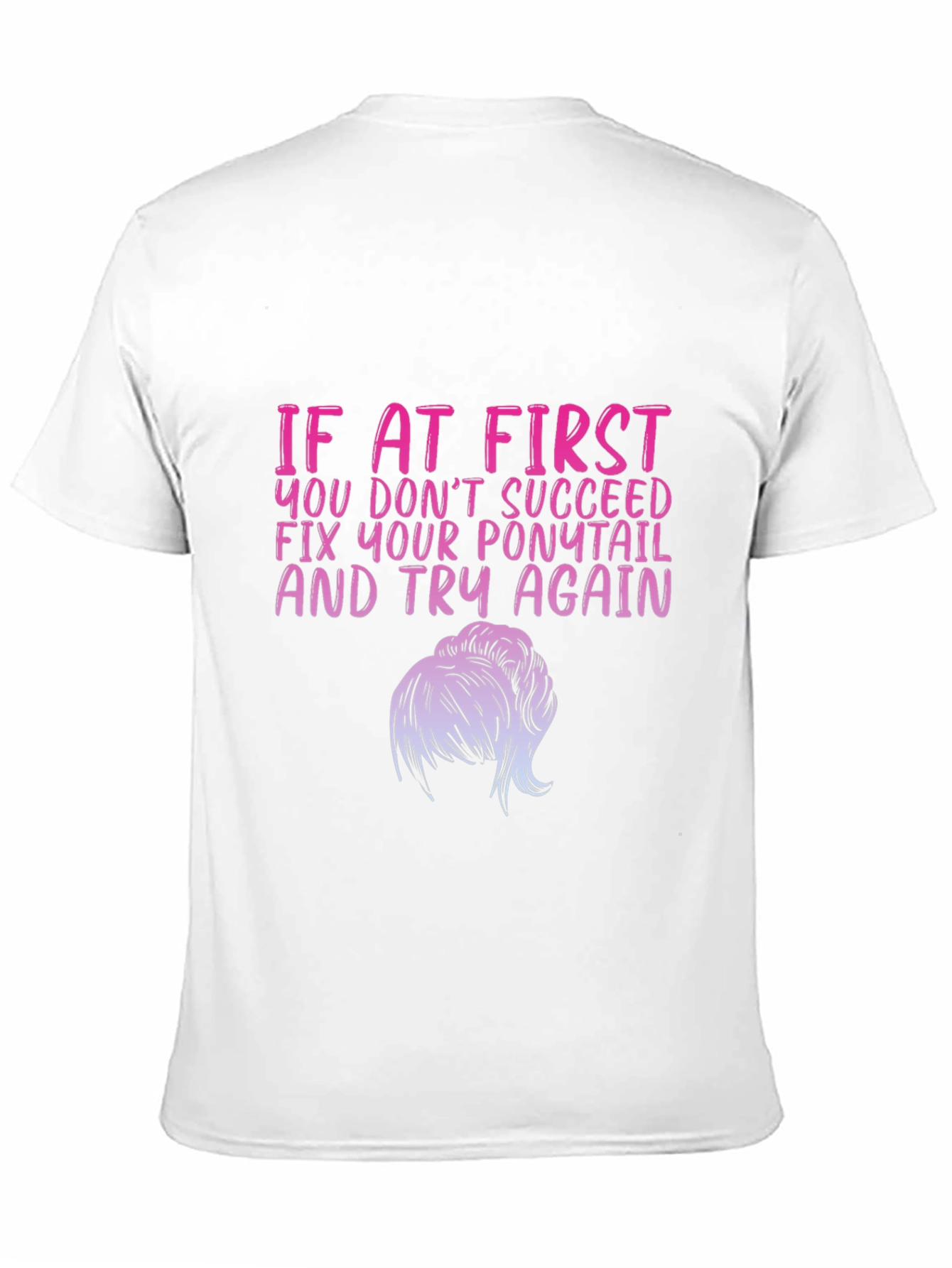 Fix Your Ponytail Graphic Tee