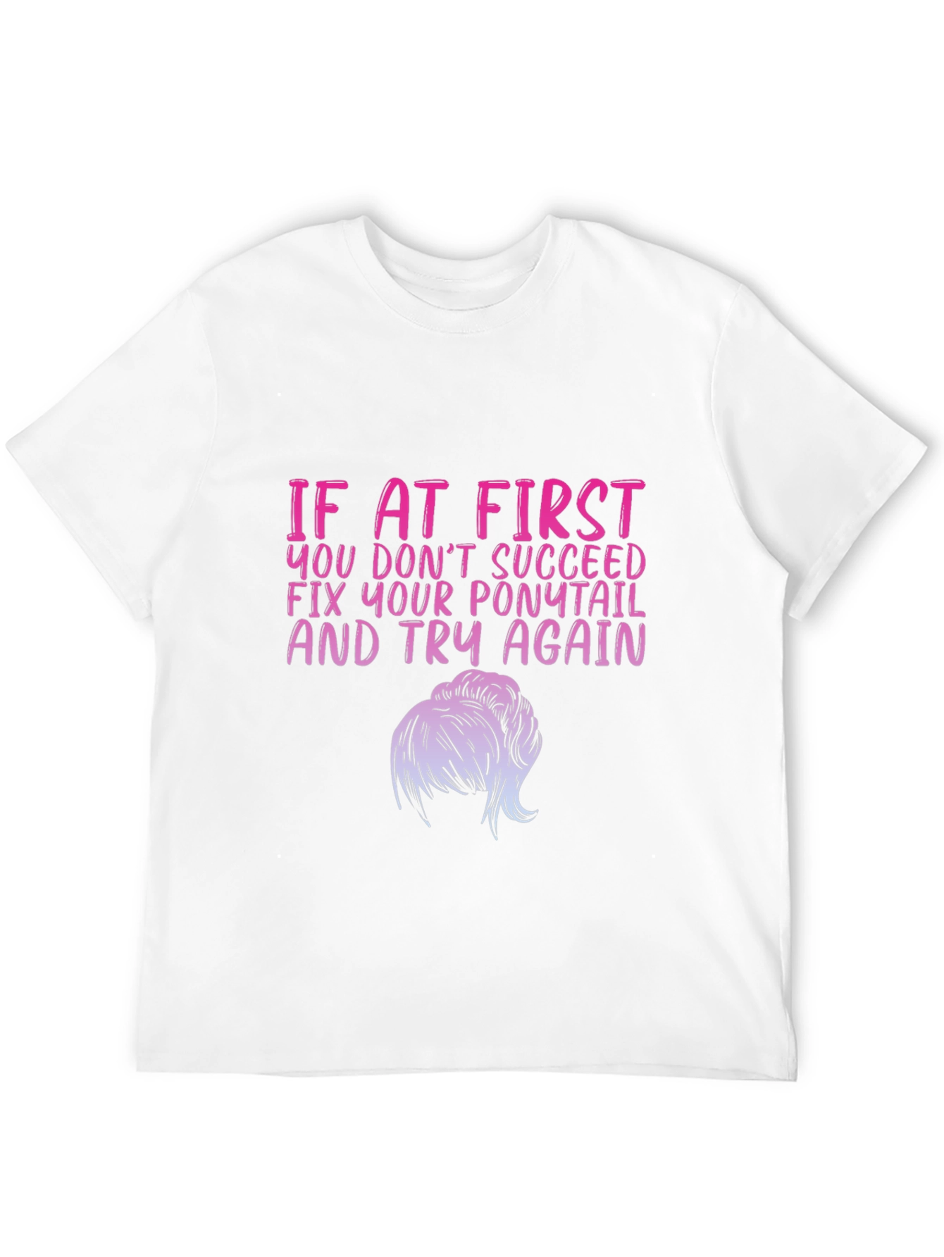 Fix Your Ponytail Graphic Tee