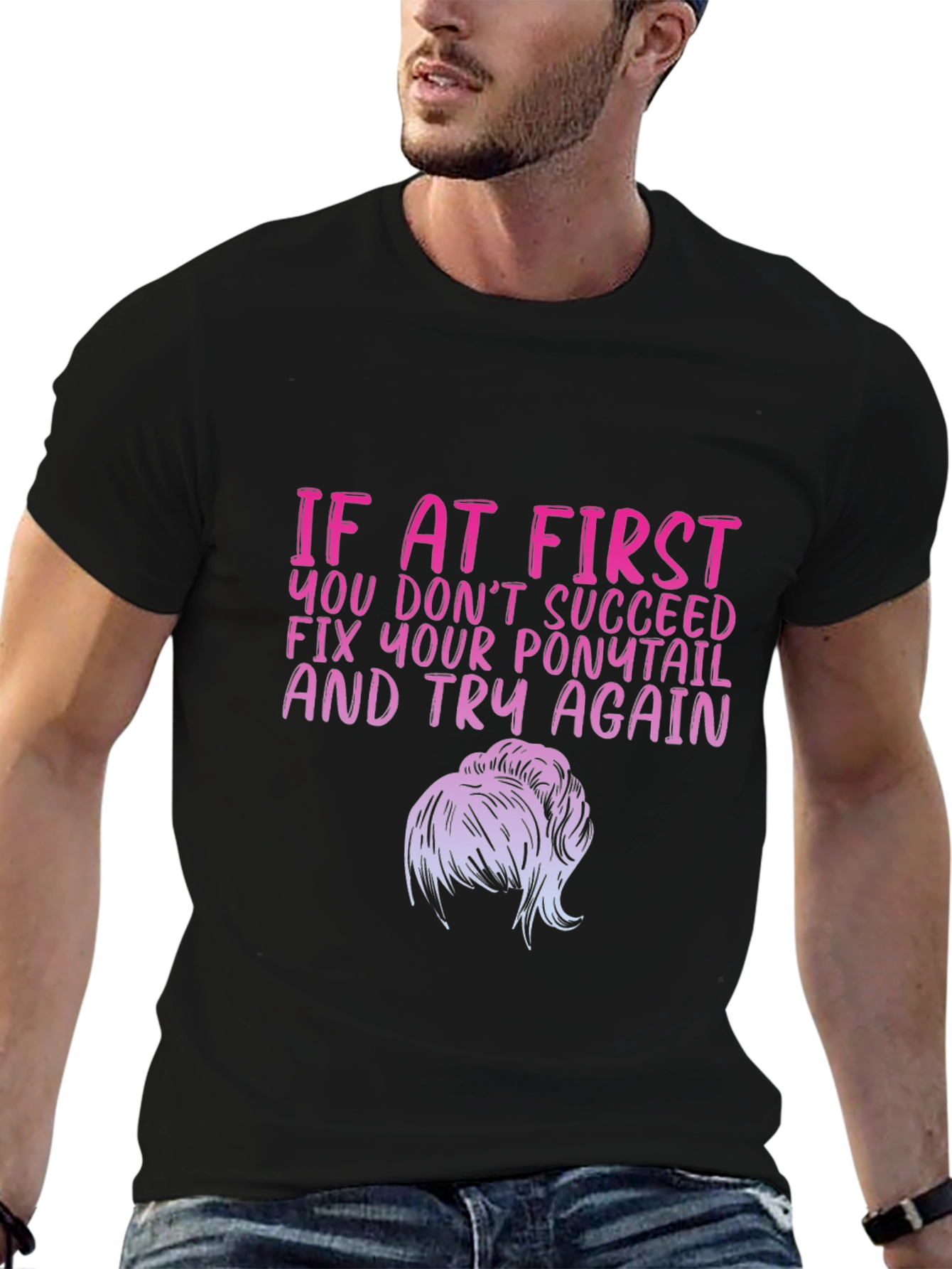 Fix Your Ponytail Graphic Tee
