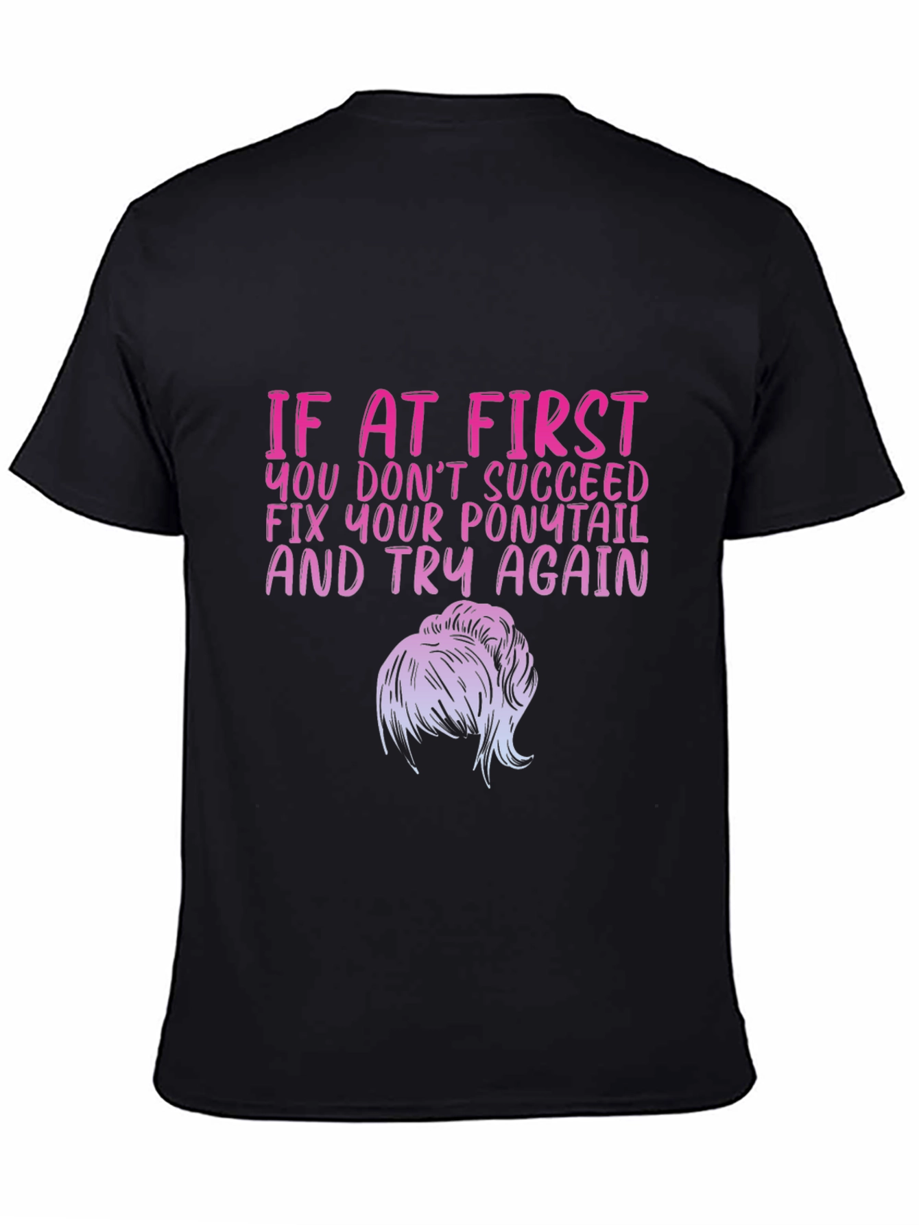 Fix Your Ponytail Graphic Tee