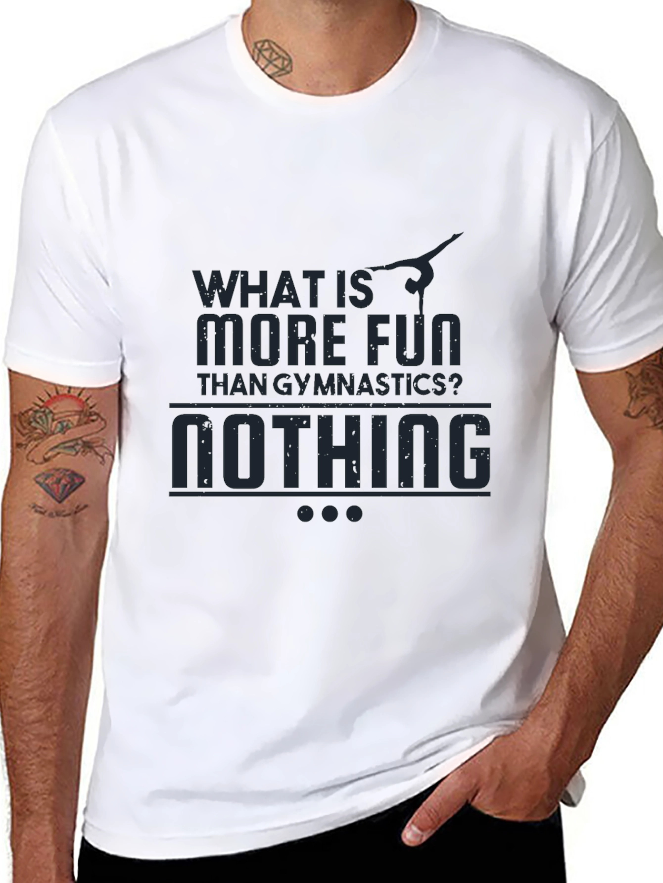 Gymnastics Fun T-Shirt - What Is More Fun? Nothing!