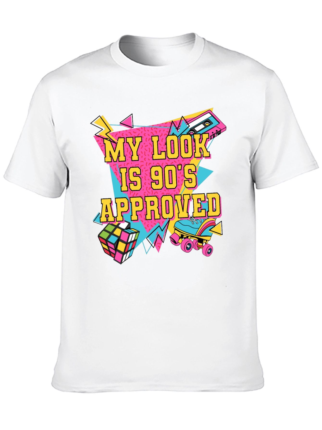 90s Approved Graphic T-Shirt - Retro Style