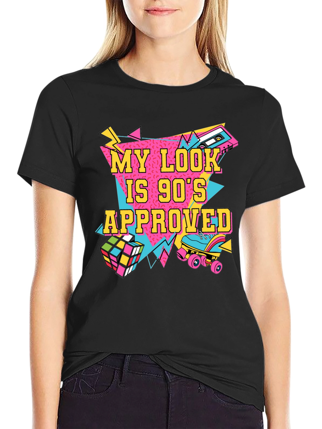 90s Approved Graphic T-Shirt - Retro Style