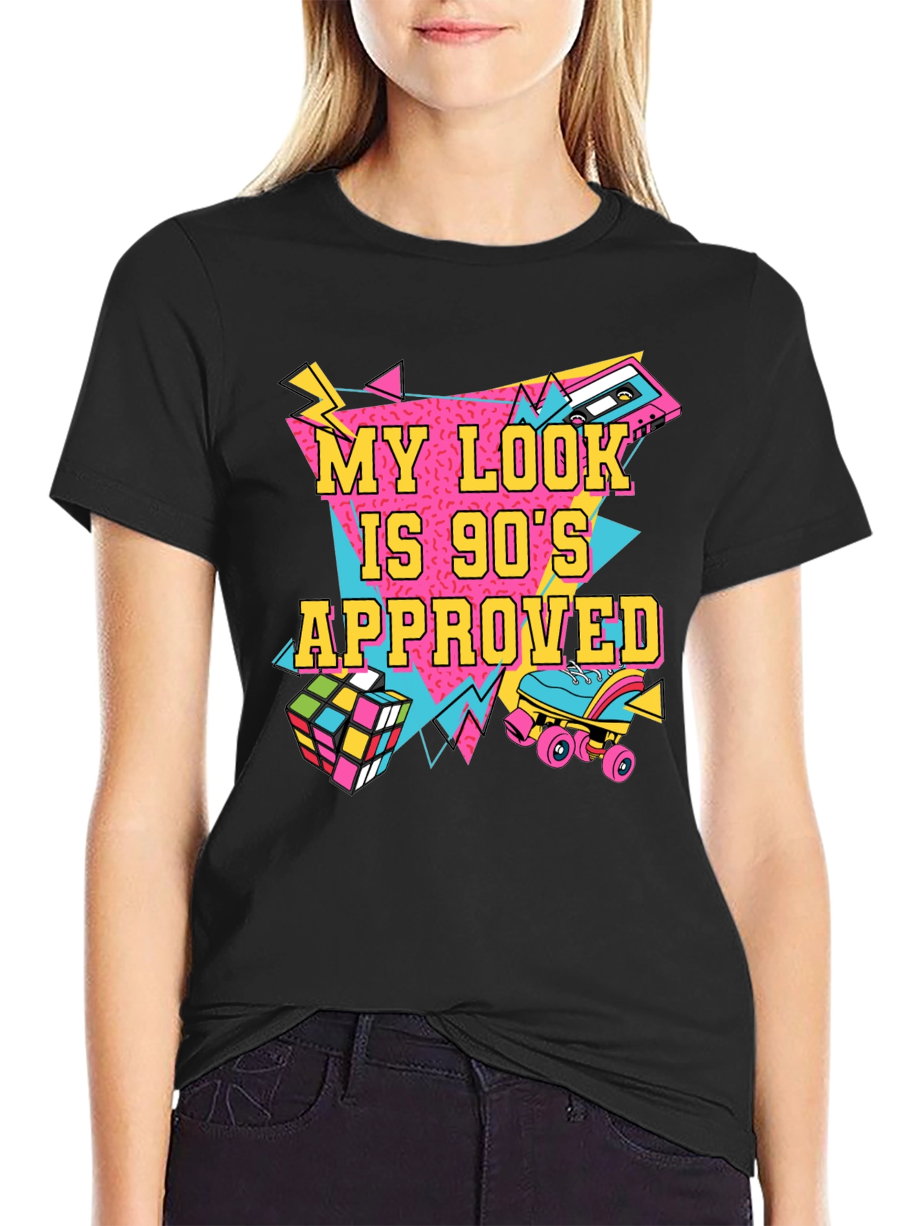 90s Approved Graphic T-Shirt - Retro Style