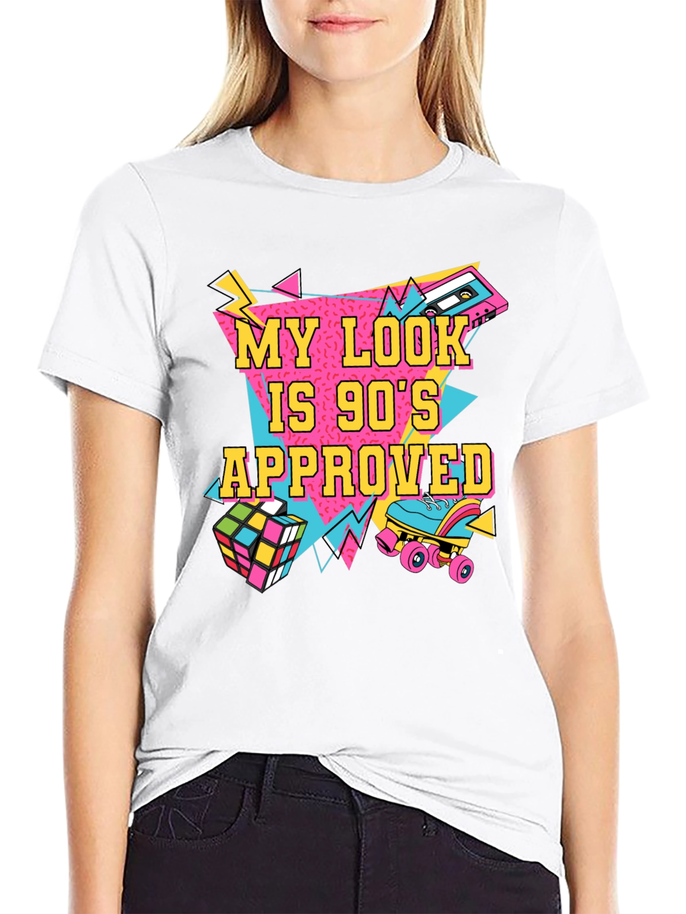 90s Approved Graphic T-Shirt - Retro Style