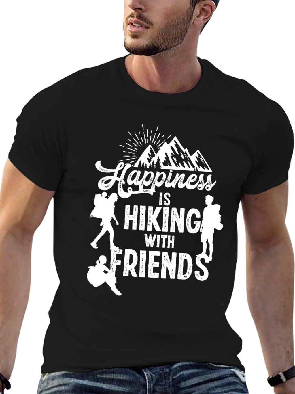 Hiking with Friends Graphic Tee