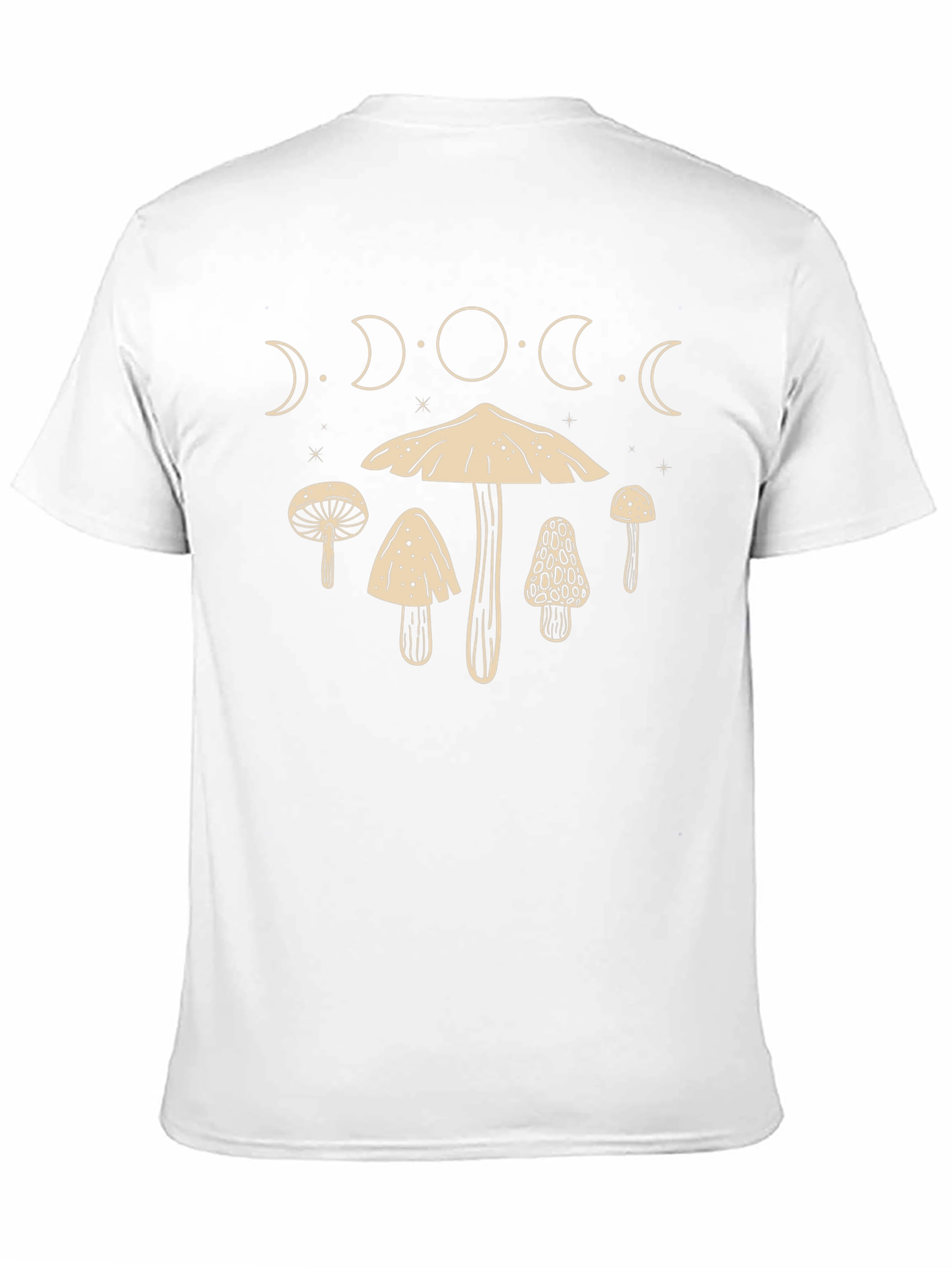 Mushroom Moon Phase Graphic Tee