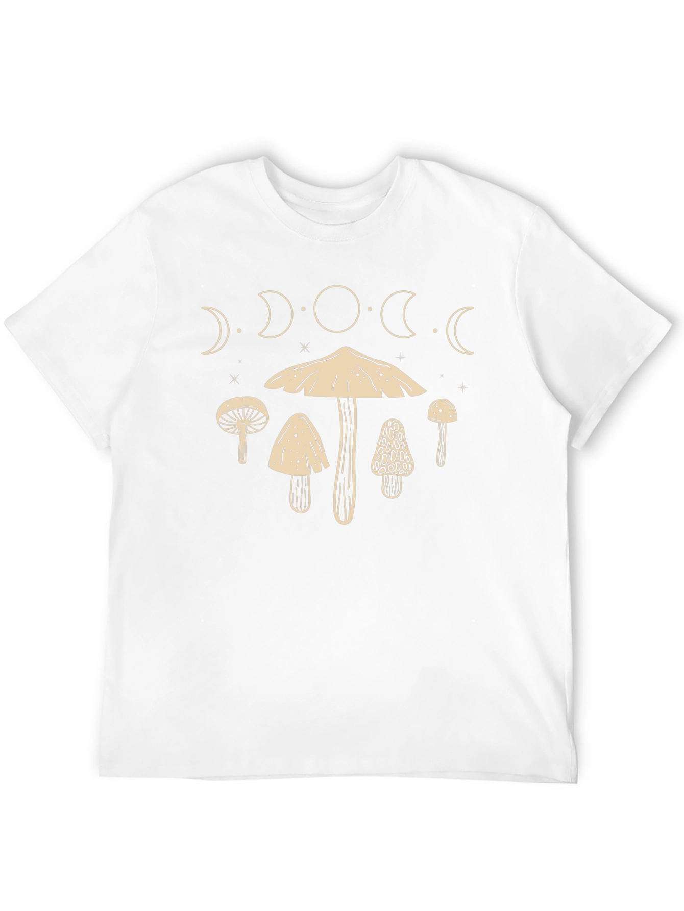 Mushroom Moon Phase Graphic Tee