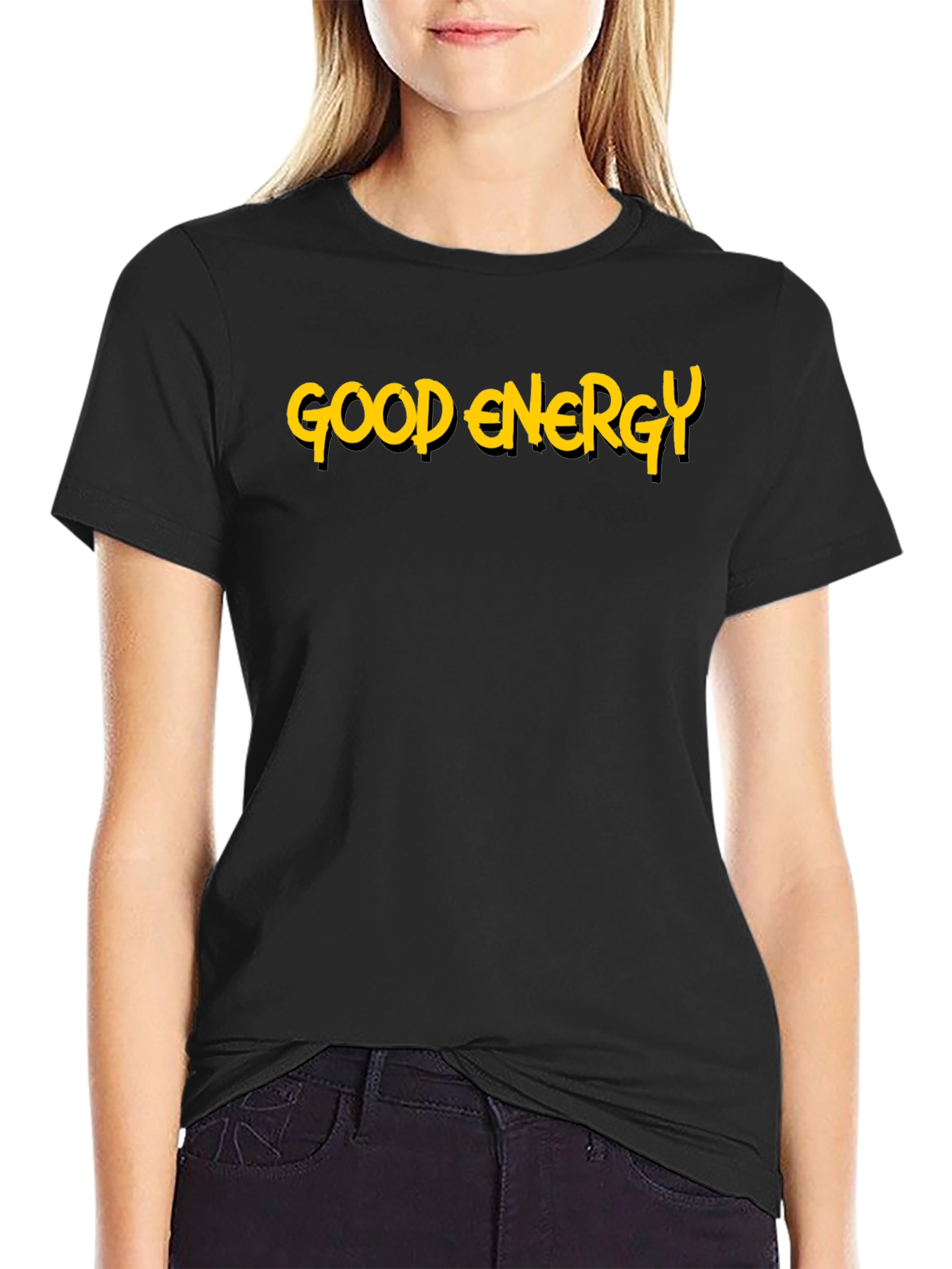 Good Energy Graphic Tee - Positive Vibes Shirt