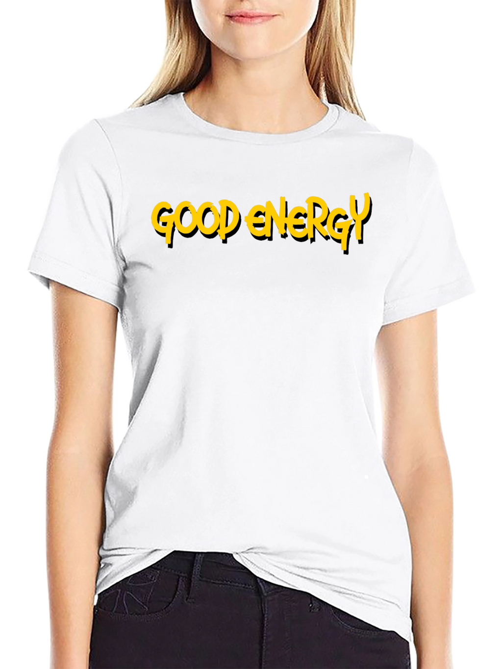 Good Energy Graphic Tee - Positive Vibes Shirt