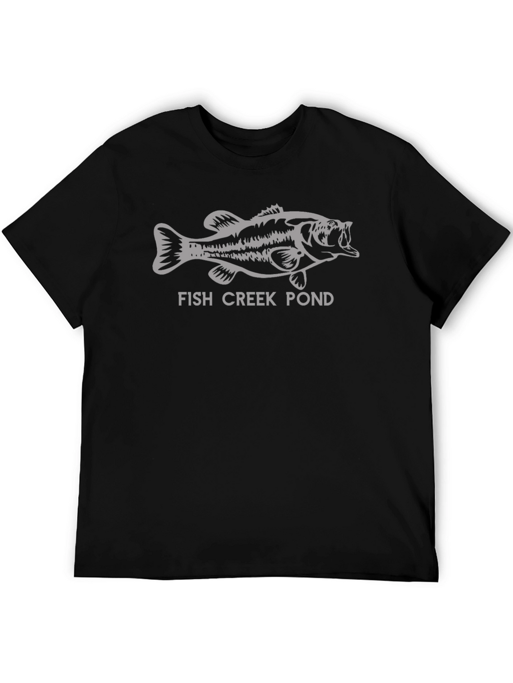 Fish Creek Pond Graphic Tee - Black