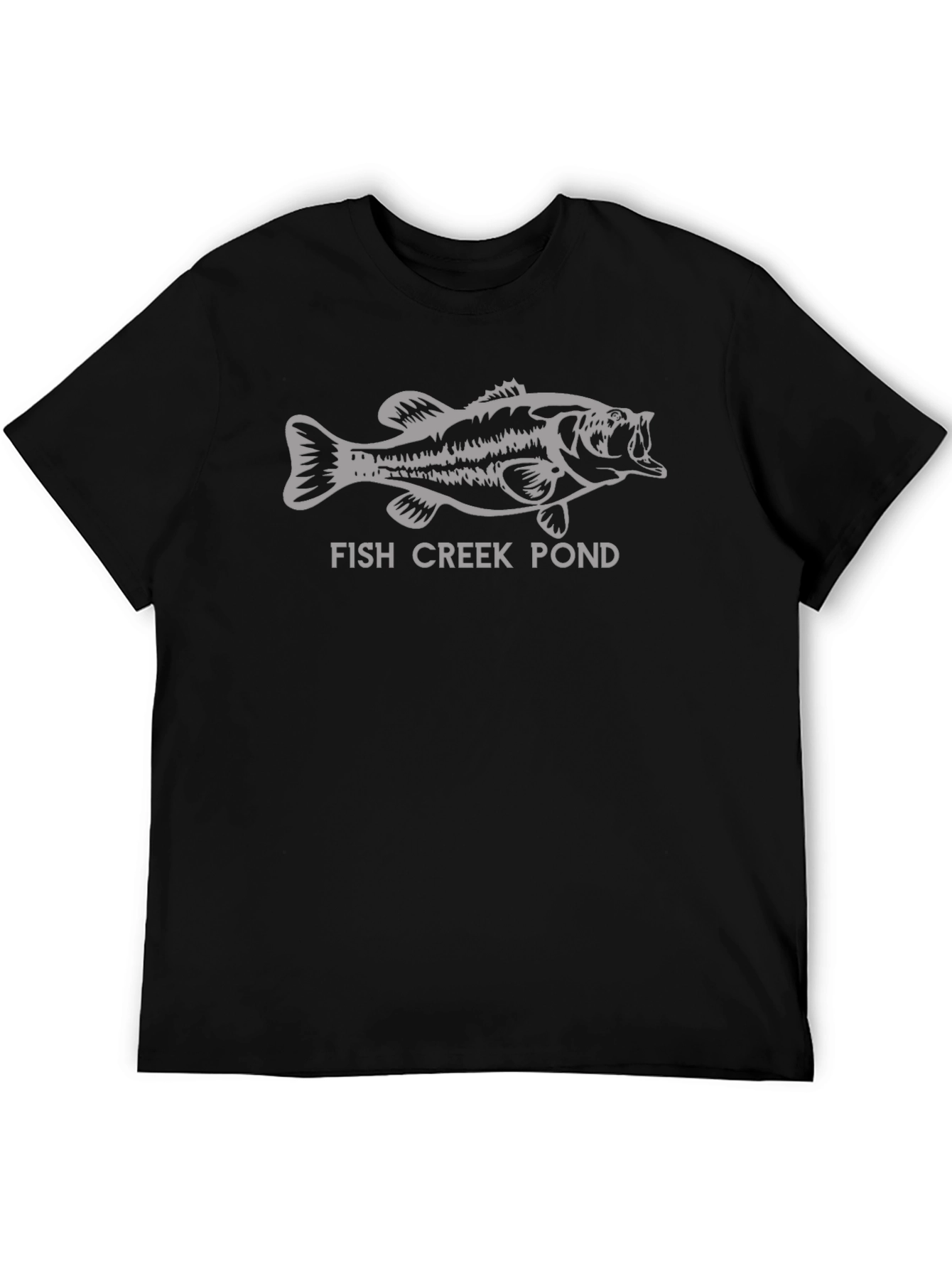Fish Creek Pond Graphic Tee - Black