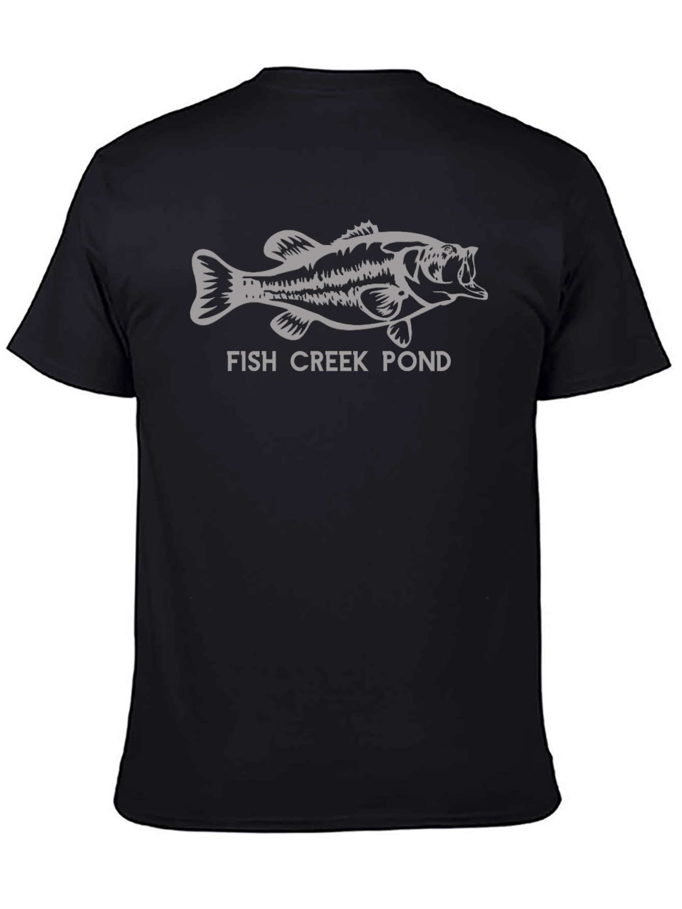 Fish Creek Pond Graphic Tee - Black