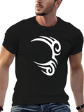 Tribal Graphic Black T-Shirt