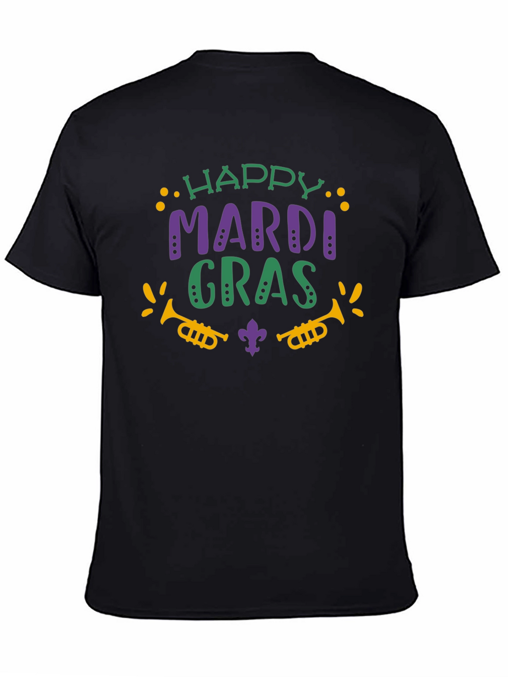 Mardi Gras T-Shirt - Happy Mardi Gras Graphic Tee