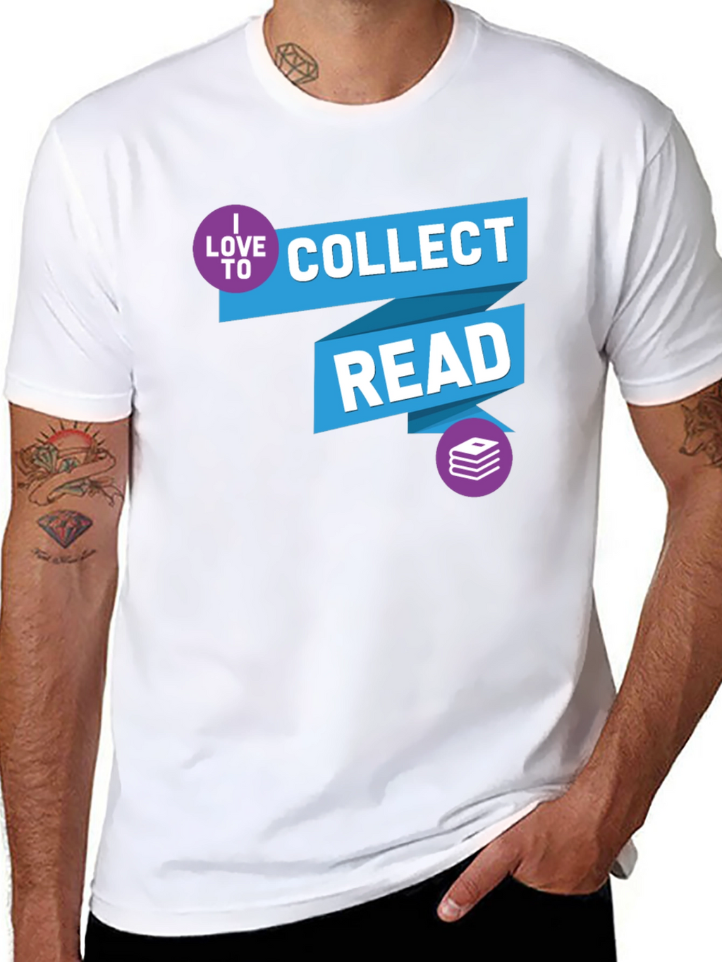 I Love to Collect Read T-Shirt