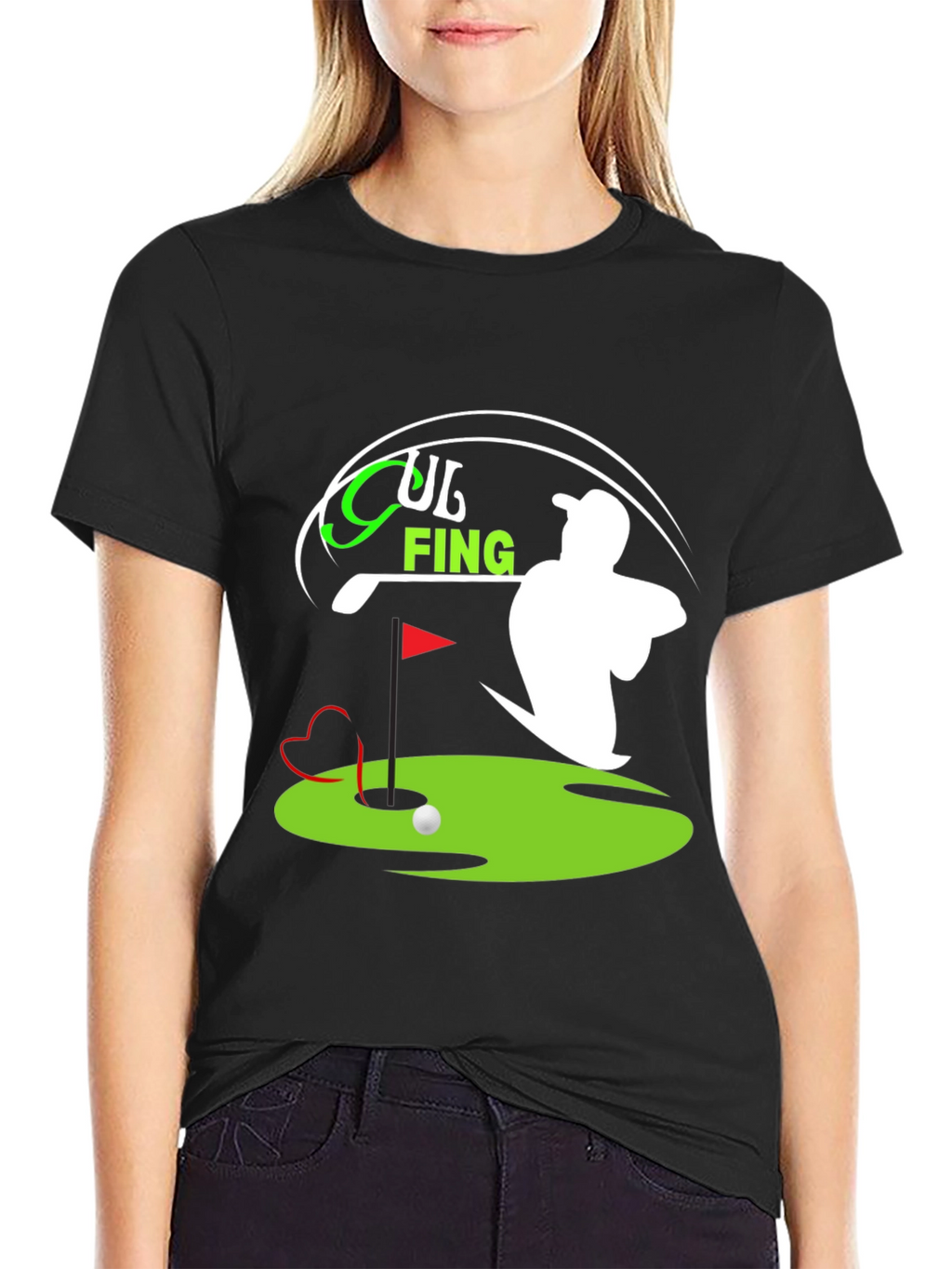Golfing Tee: Heart of the Game