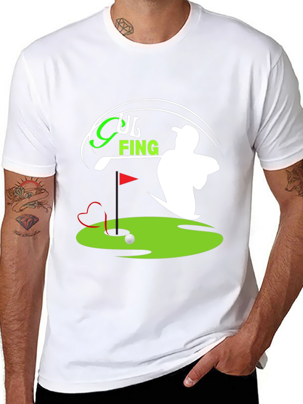 Golfing Tee: Heart of the Game