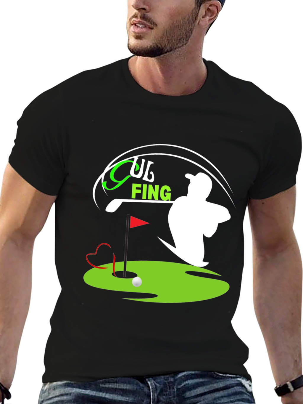Golfing Tee: Heart of the Game