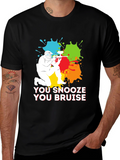 You Snooze You Bruise Paintball T-Shirt