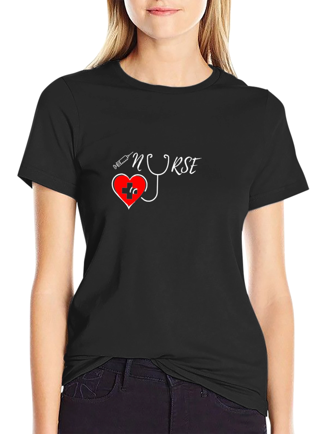Nurse Heartbeat T-Shirt - Medical Professional Tee