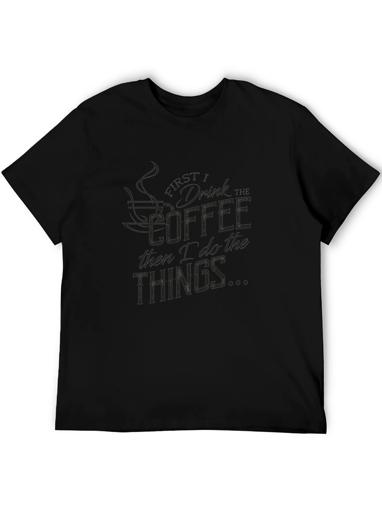Coffee First Graphic Tee