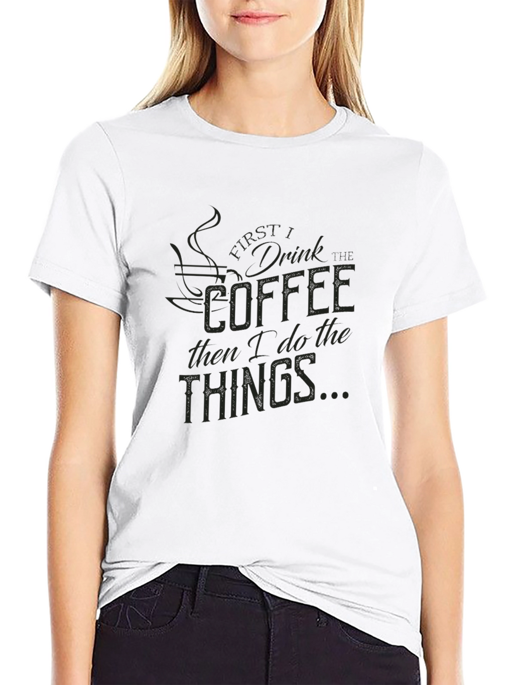 Coffee First Graphic Tee