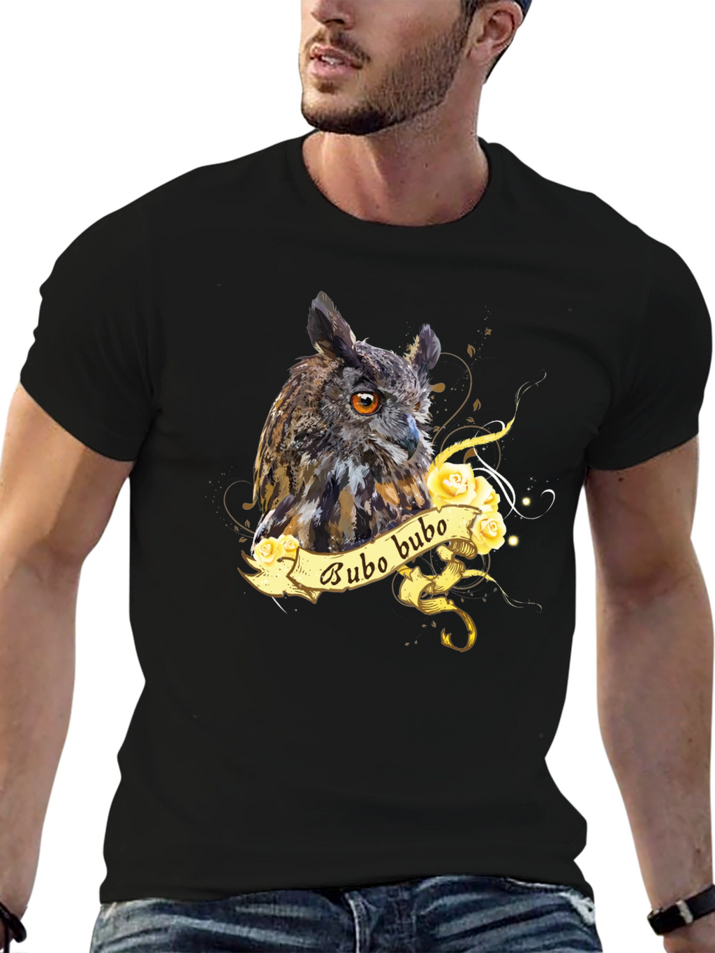 Bubo Bubo Owl Graphic T-Shirt