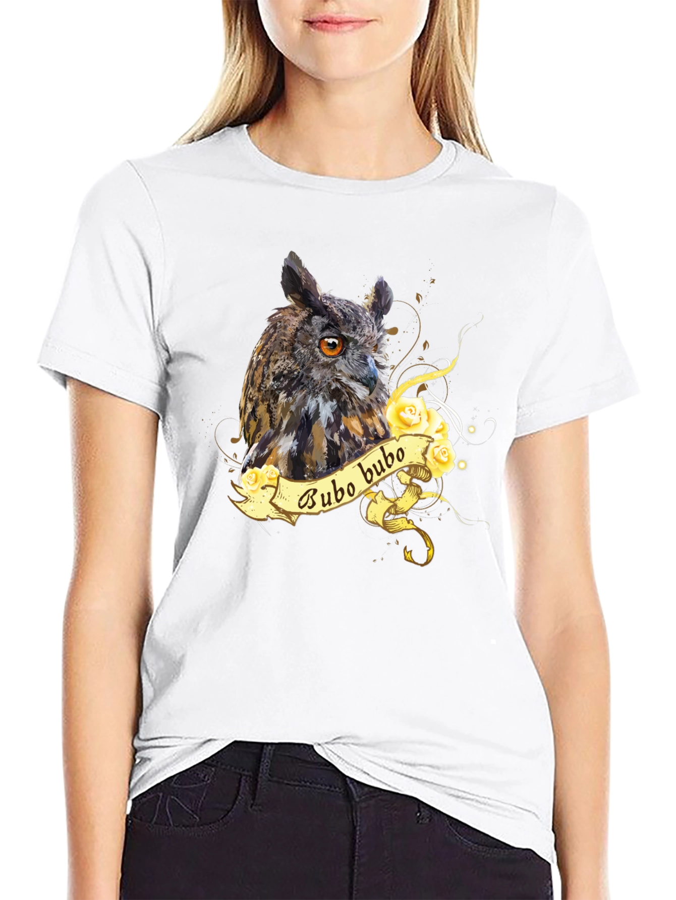 Bubo Bubo Owl Graphic T-Shirt