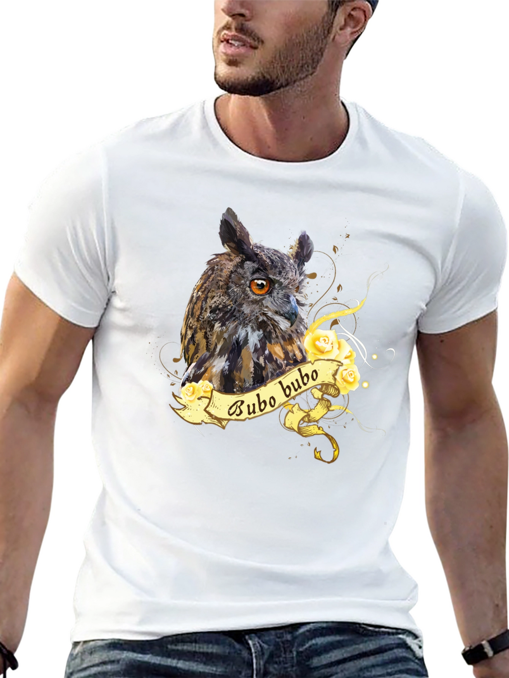 Bubo Bubo Owl Graphic T-Shirt