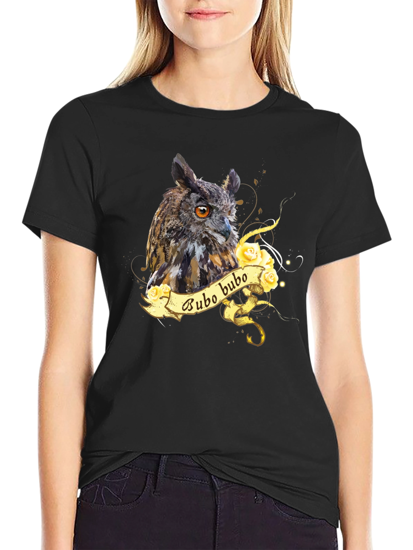Bubo Bubo Owl Graphic T-Shirt