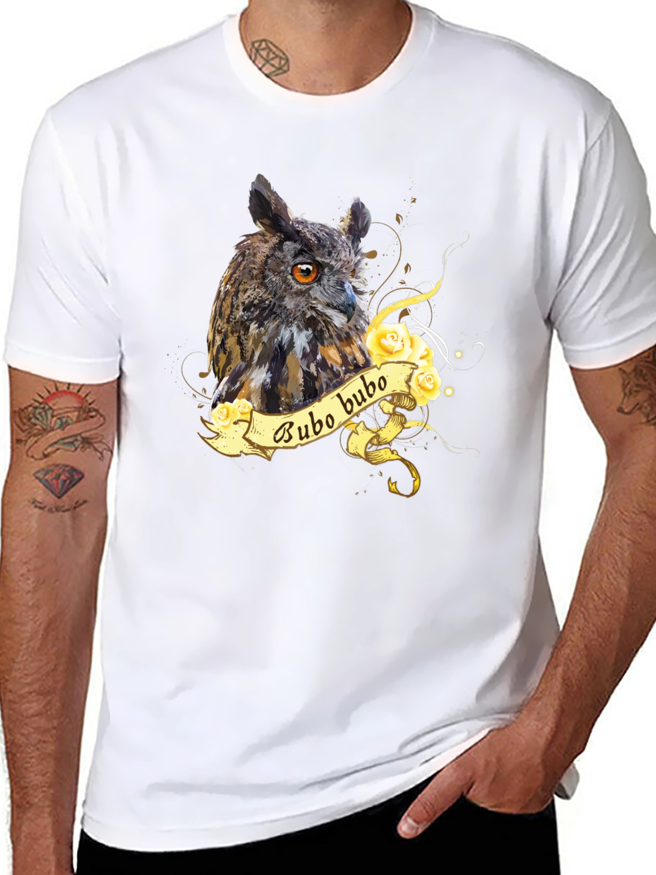 Bubo Bubo Owl Graphic T-Shirt