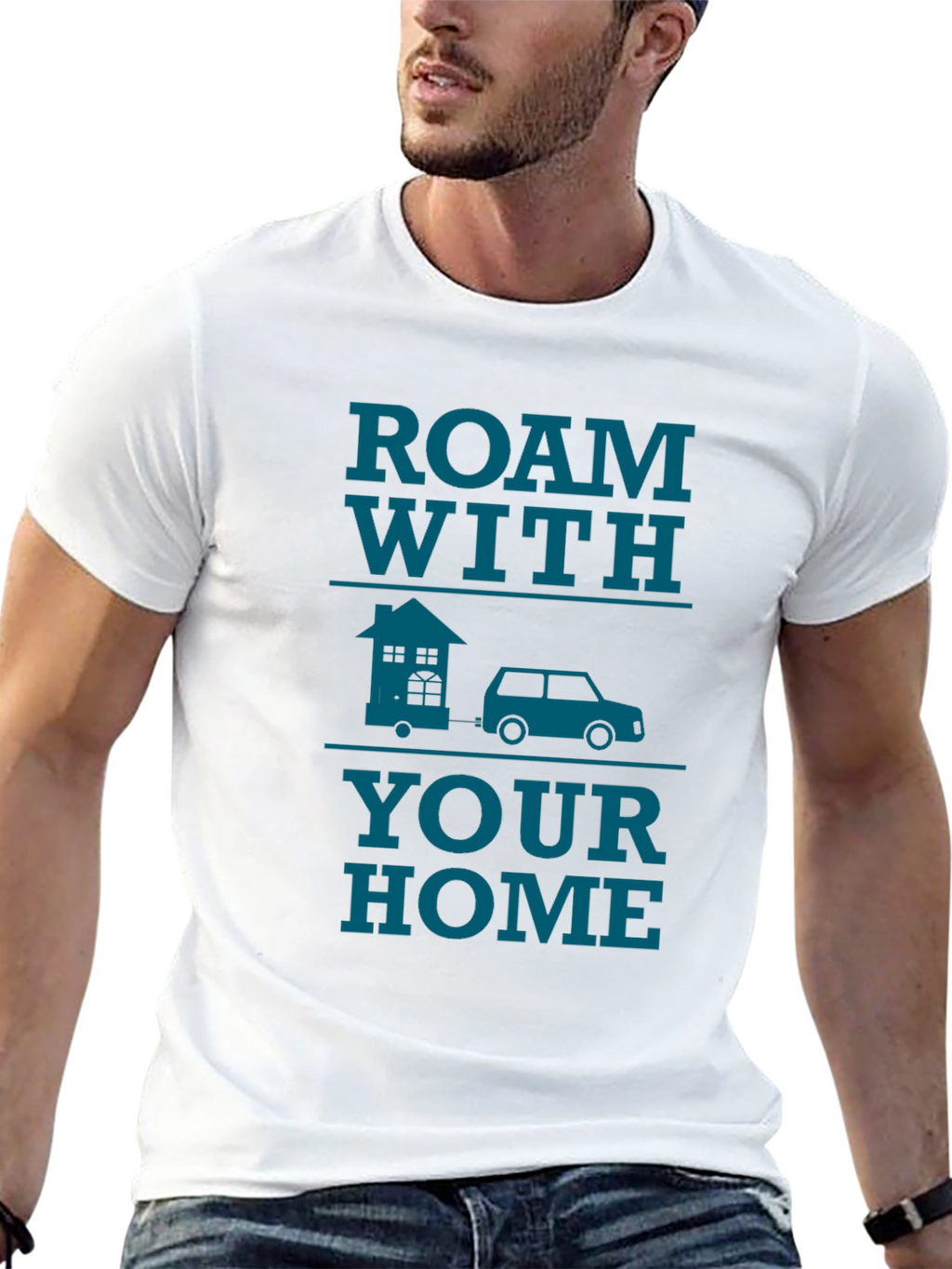 Roam With Your Home Graphic T-Shirt