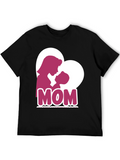 Mom Heart Silhouette T-Shirt - Mothers Day Tee