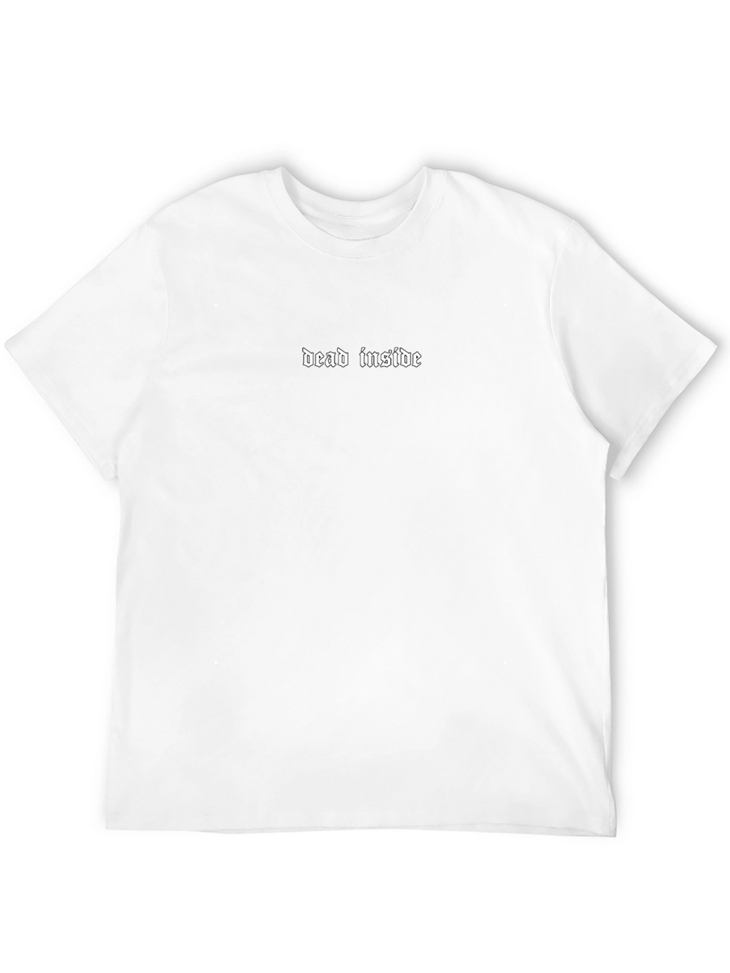Dead Inside Gothic T-Shirt - Black Tee