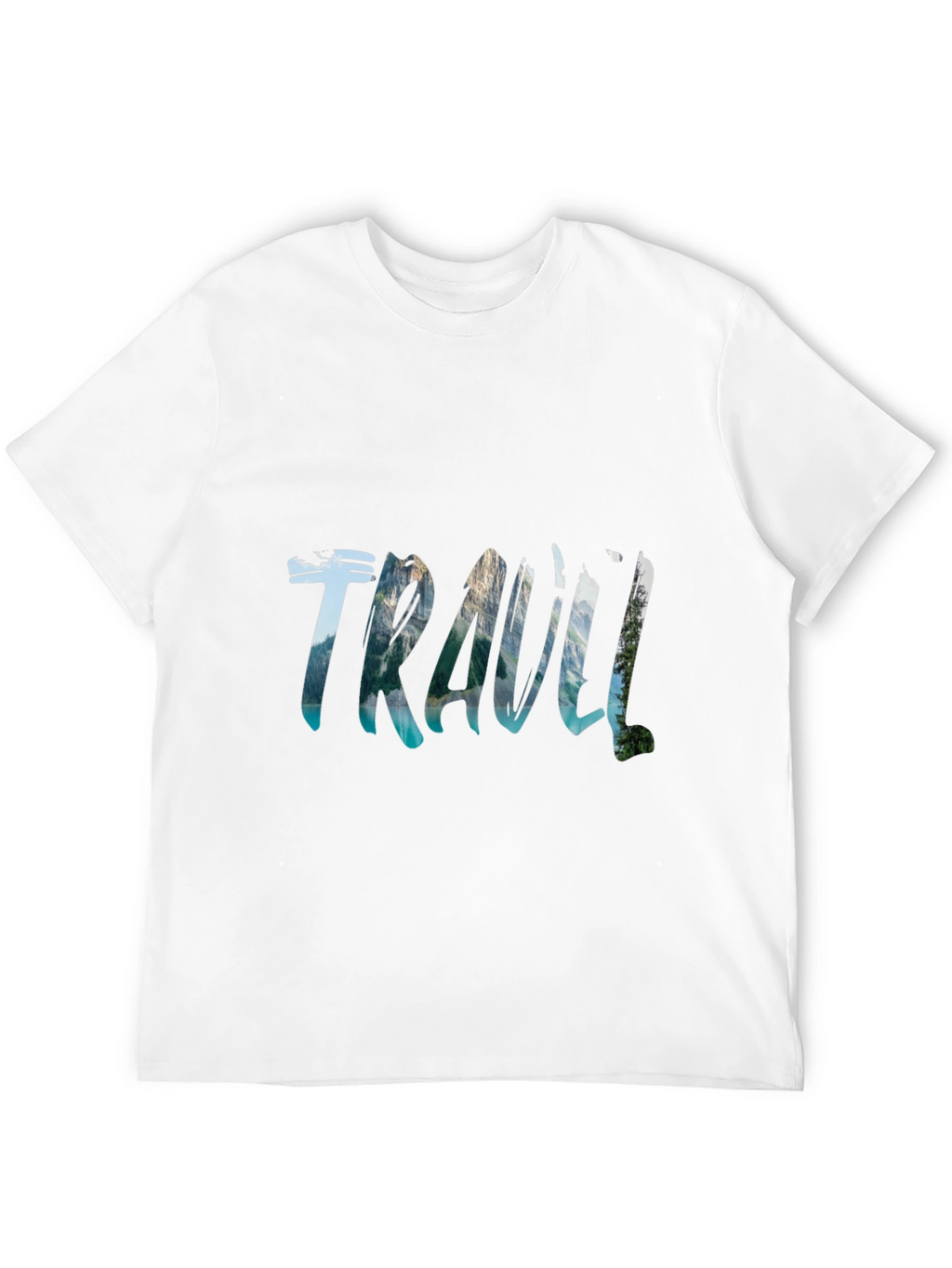 Travel Adventure Black Graphic T-Shirt