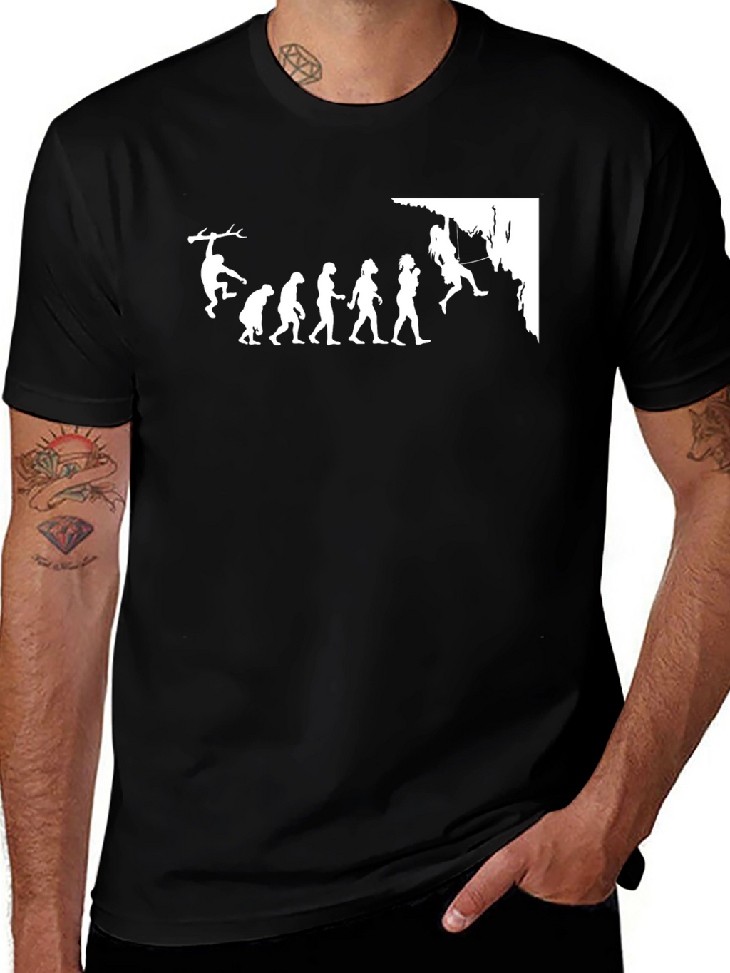 Evolution of Climbing T-Shirt
