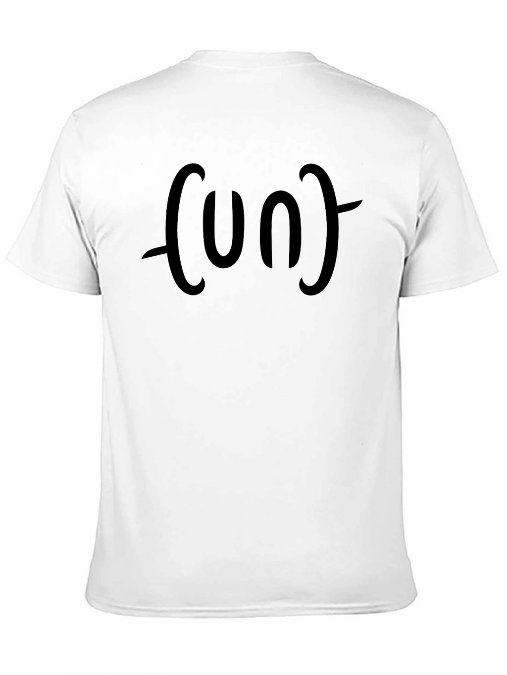 Humorous Face Expression Black T-Shirt