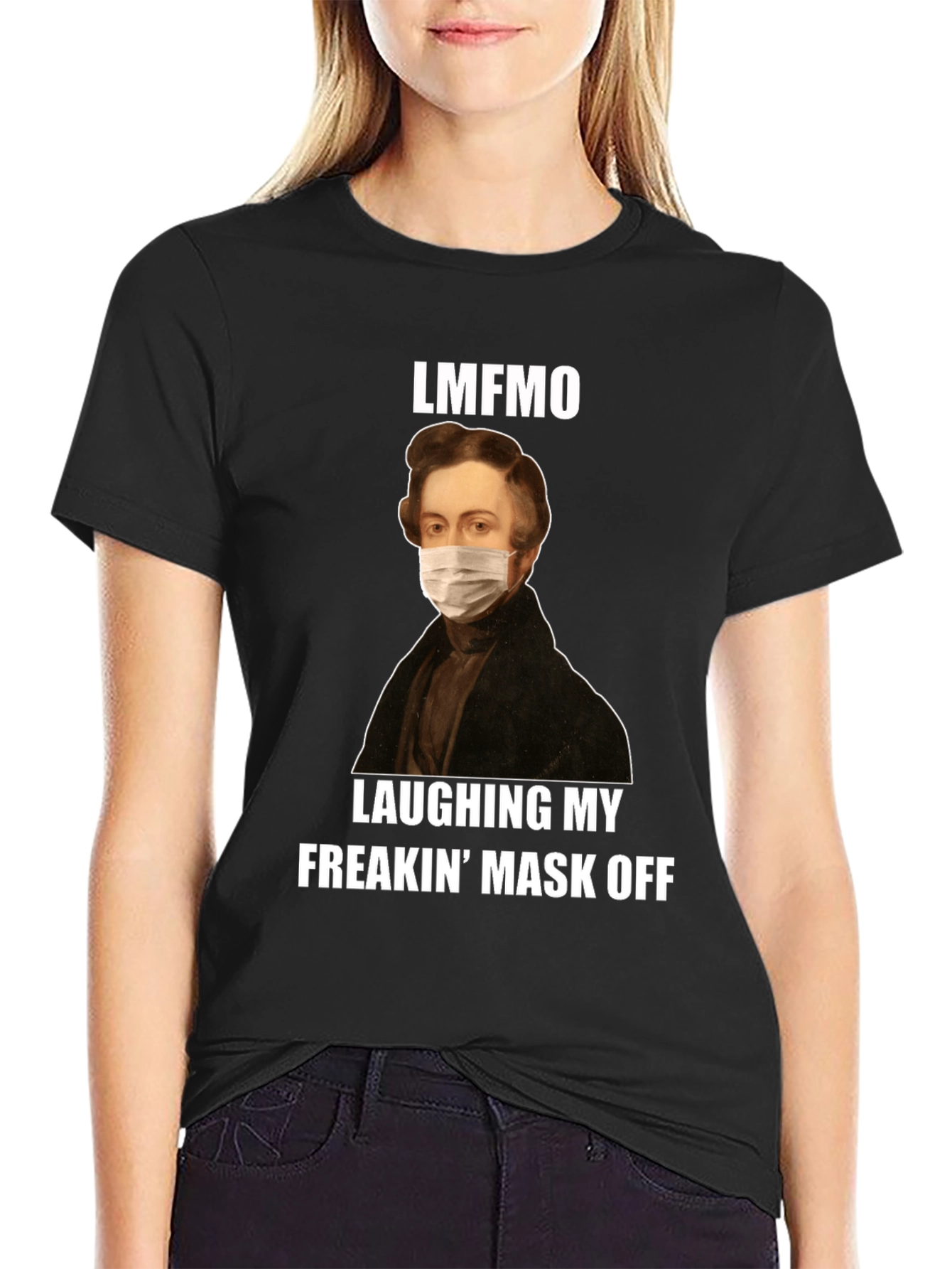 LMFAO Mask Off T-Shirt - Funny Novelty Tee