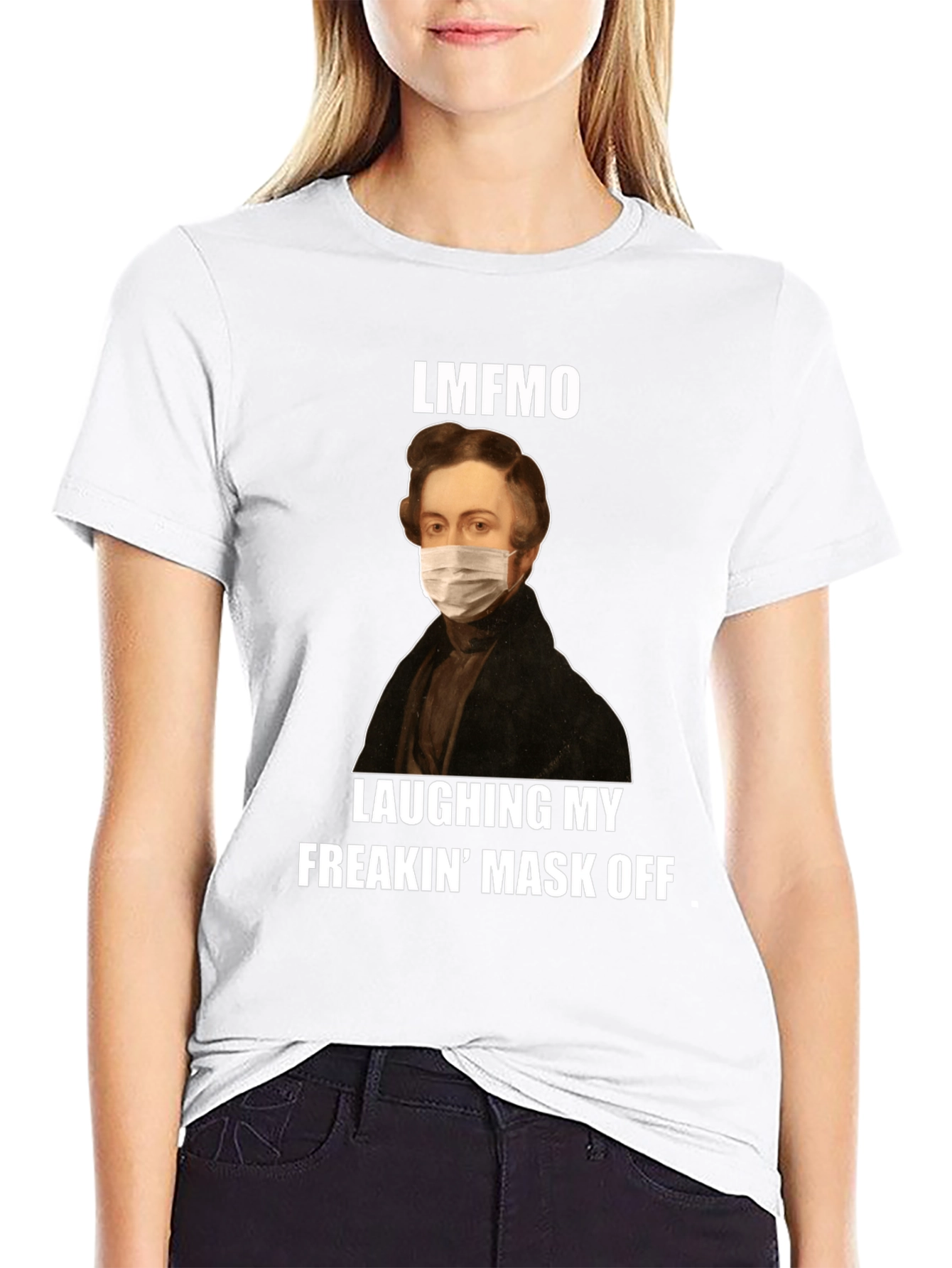 LMFAO Mask Off T-Shirt - Funny Novelty Tee