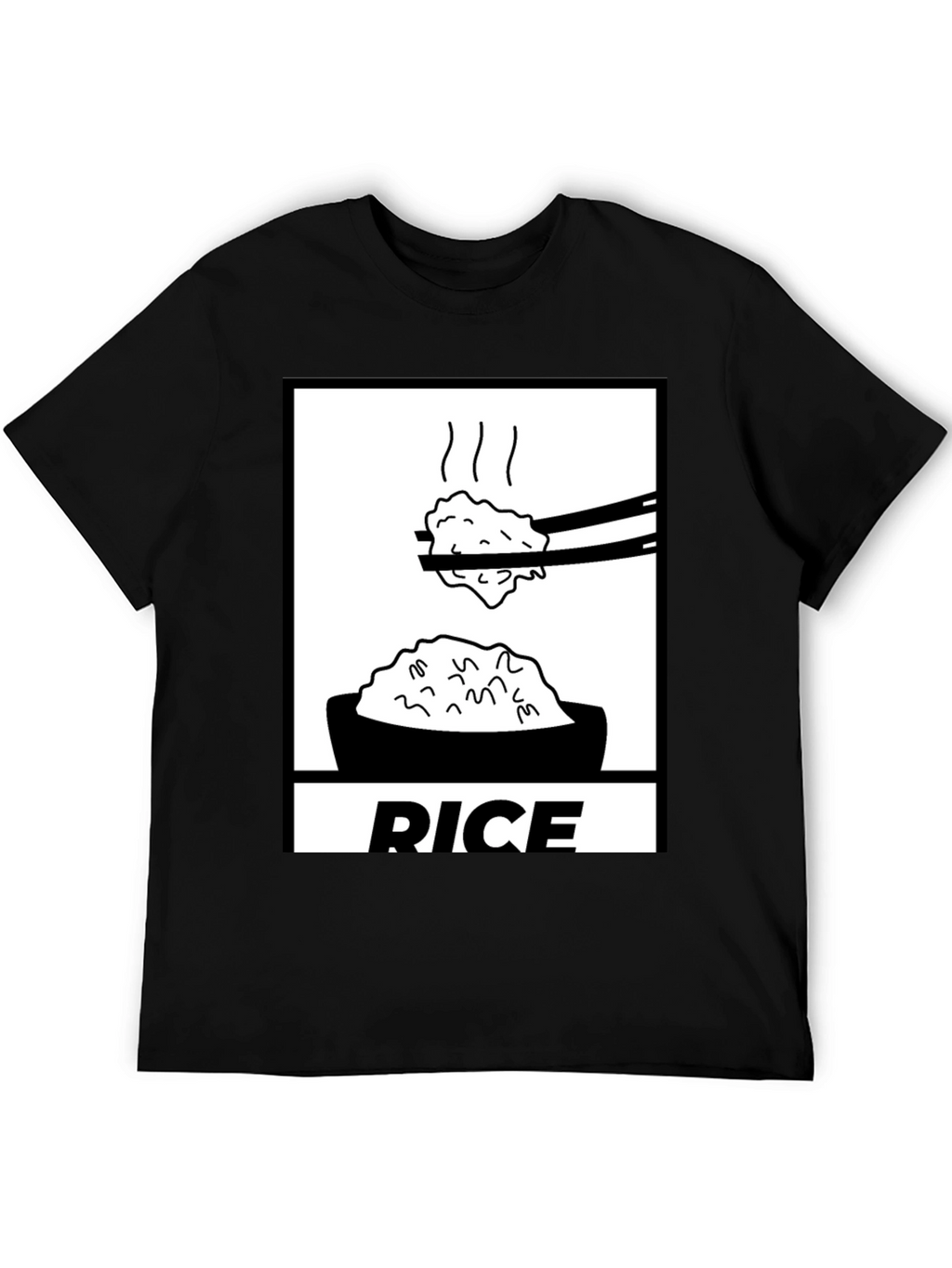 Rice Graphic Tee - Foodie T-Shirt