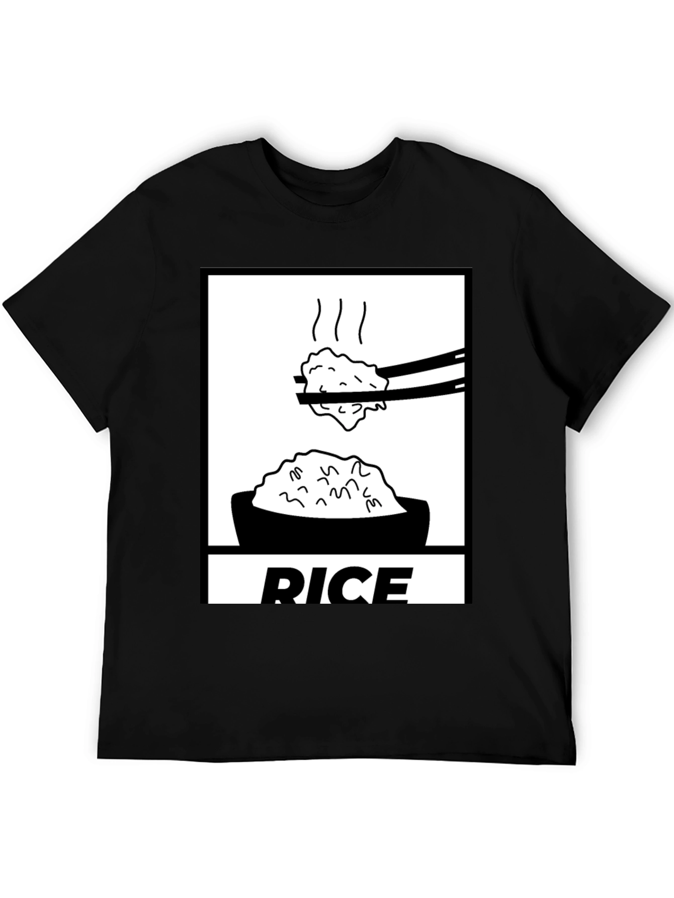 Rice Graphic Tee - Foodie T-Shirt