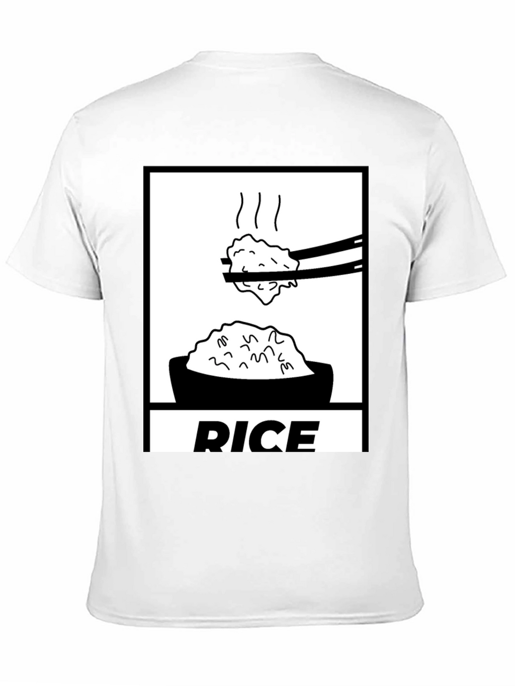 Rice Graphic Tee - Foodie T-Shirt