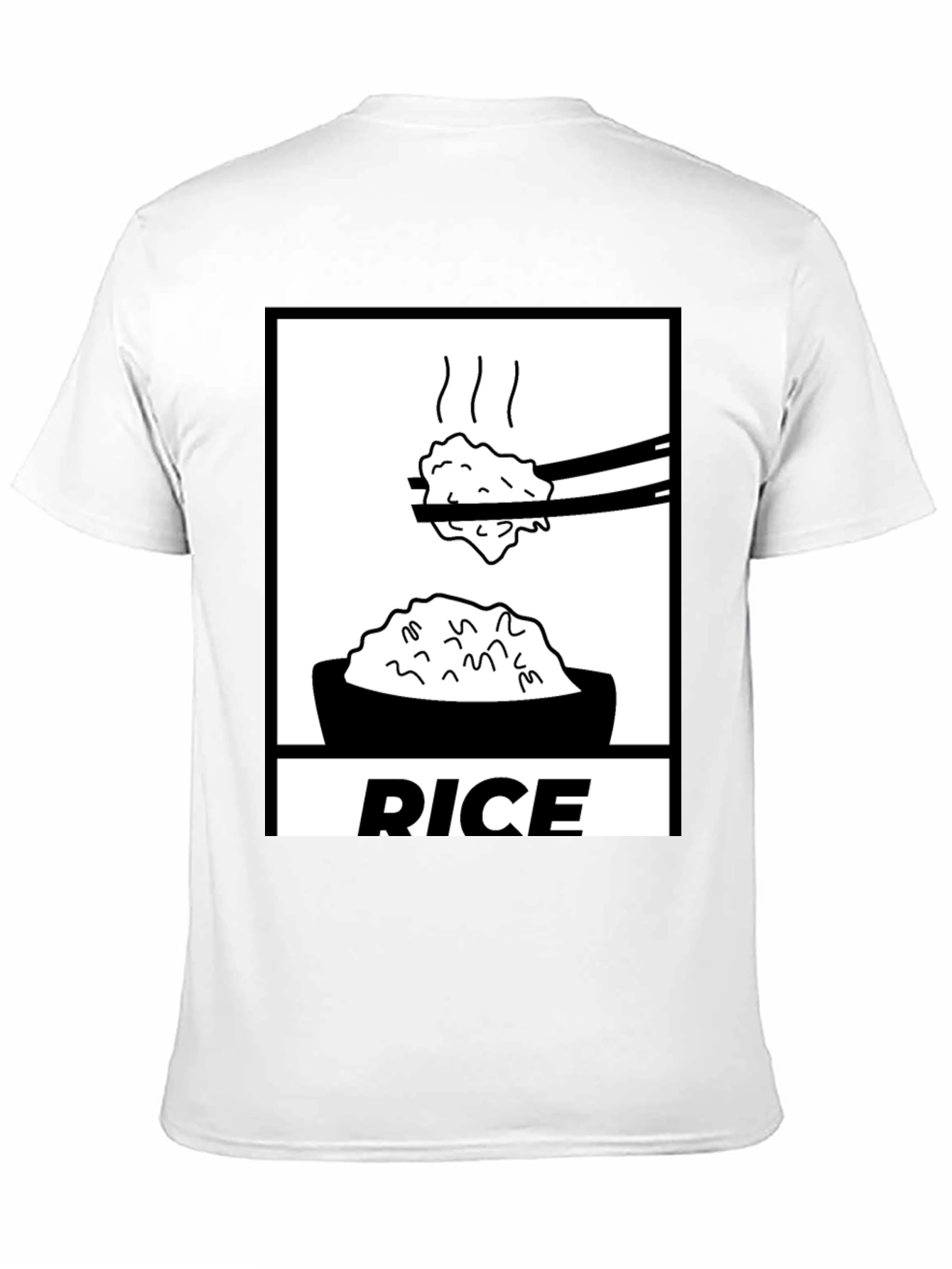 Rice Graphic Tee - Foodie T-Shirt