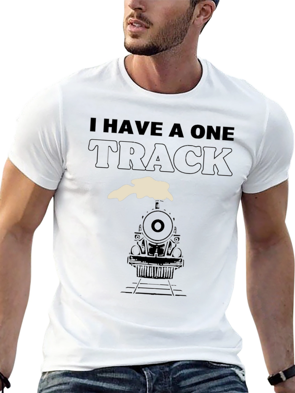 One Track Mind Train T-Shirt