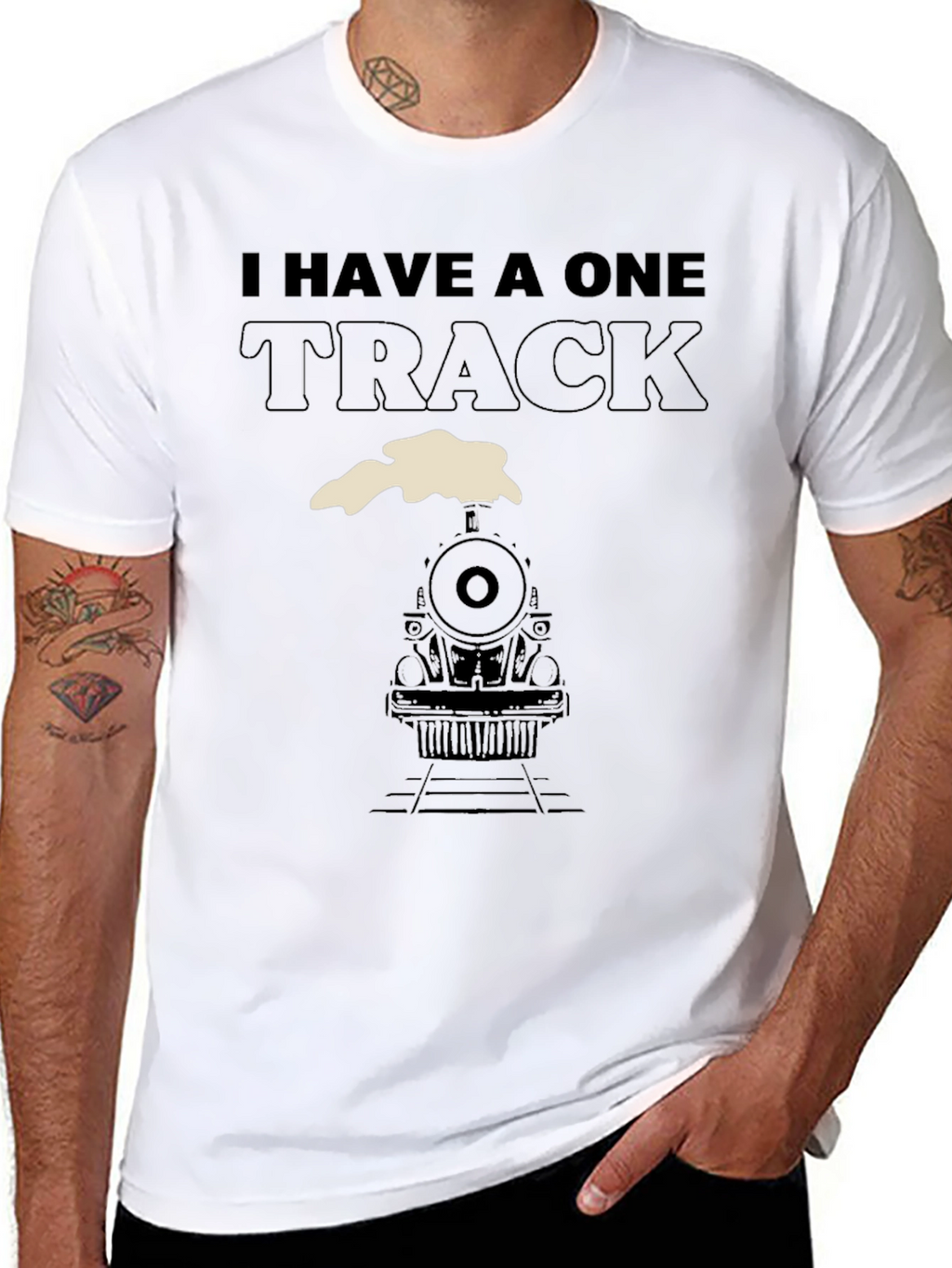 One Track Mind Train T-Shirt